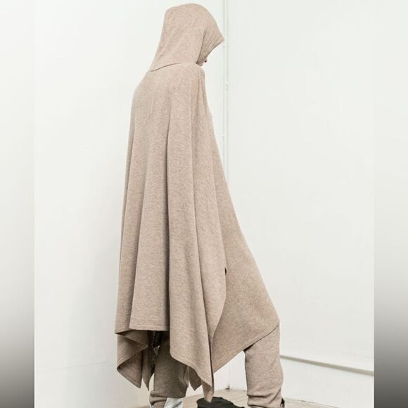 NICHOLAS K HERON PONCHO
OATMEAL - Picture 5 of 11